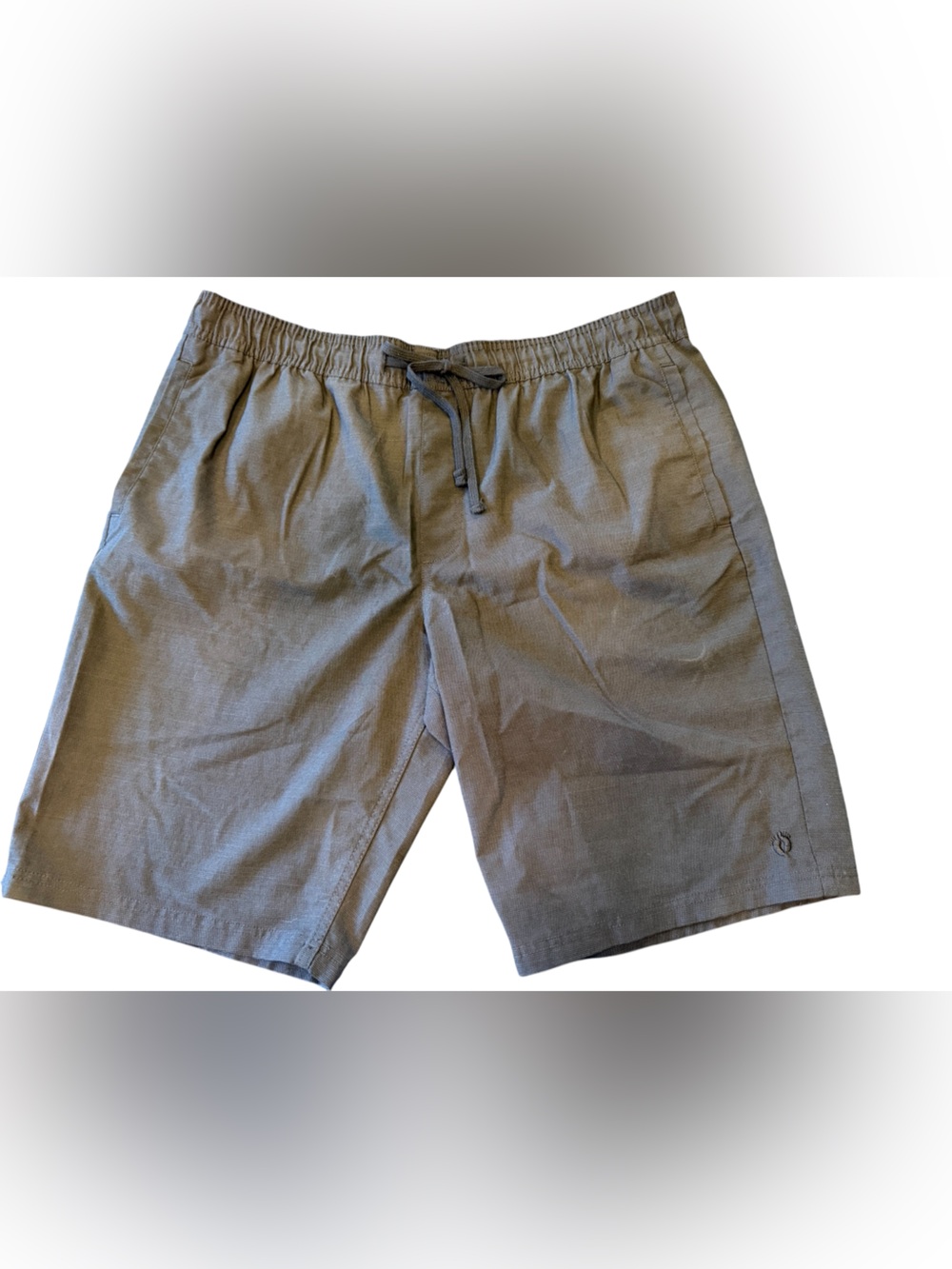 Hang Ten Men's Black Elastic Waist Hybrid Shorts